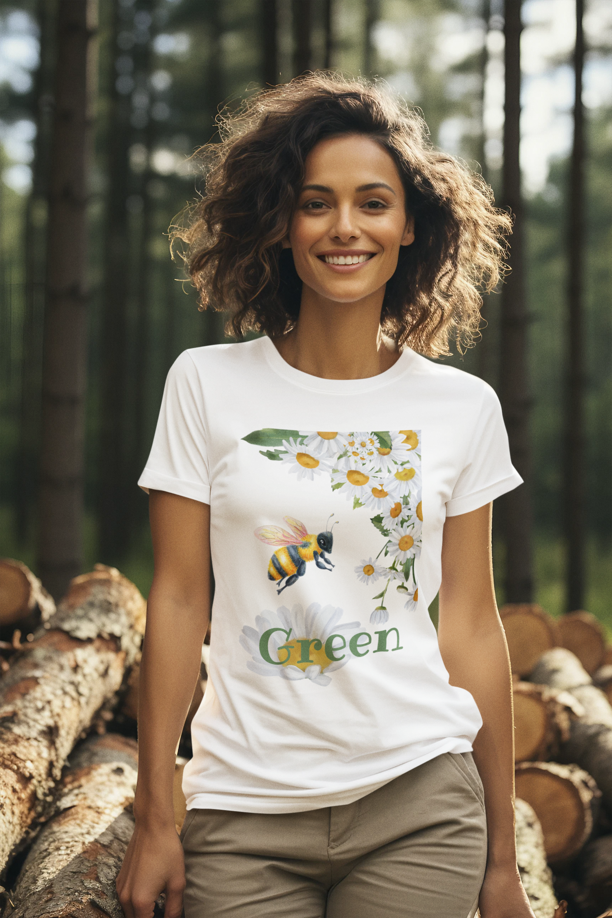 Bee Green- Unisex Premium t-shirt